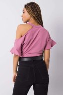 Bluzka Model FA-BZ-6946.93P Dark Pink - Fancy Fancy Bluzka Model FA-BZ-6946.93P Dark Pink - Fancy Fancy
