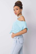 Bluzka Model FA-BZ-6946.93P Light Blue - Fancy Fancy Bluzka Model FA-BZ-6946.93P Light Blue - Fancy Fancy