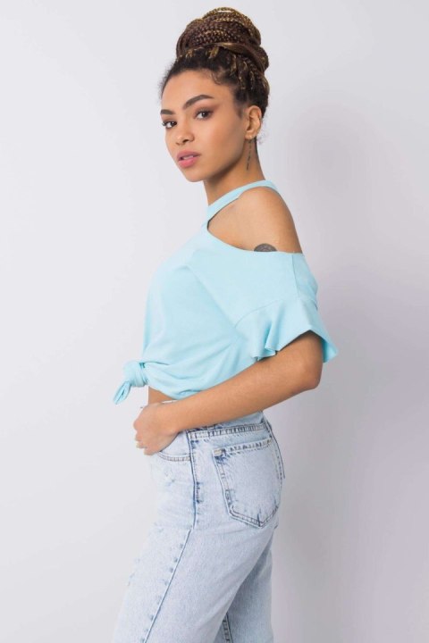 Bluzka Model FA-BZ-6946.93P Light Blue - Fancy Fancy Bluzka Model FA-BZ-6946.93P Light Blue - Fancy Fancy