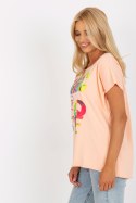 Bluzka Model FA-BZ-7964.93 Brzoskwinia - Fancy Fancy Bluzka Model FA-BZ-7964.93 Brzoskwinia - Fancy Fancy