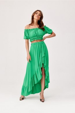 Spódnica Komplet Model ZIE KOM0006 Green - Roco Fashion Roco Fashion