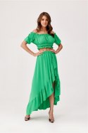 Spódnica Komplet Model ZIE KOM0006 Green - Roco Fashion Roco Fashion Spódnica Komplet Model ZIE KOM0006 Green - Roco Fashion Roco Fashion