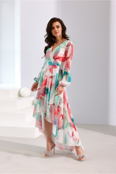 Sukienka Model Carlotta SUK0412-48D Multicolor - Roco Fashion Roco Fashion Sukienka Model Carlotta SUK0412-48D Multicolor - Roco Fashion Roco Fashion