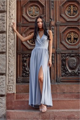 Sukienka Model Cheryl SZA SUK0407 Grey - Roco Fashion Roco Fashion