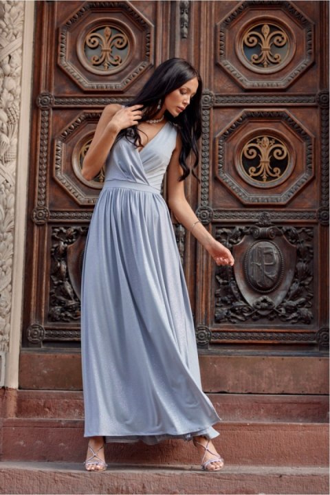 Sukienka Model Cheryl SZA SUK0407 Grey - Roco Fashion Roco Fashion Sukienka Model Cheryl SZA SUK0407 Grey - Roco Fashion Roco Fashion