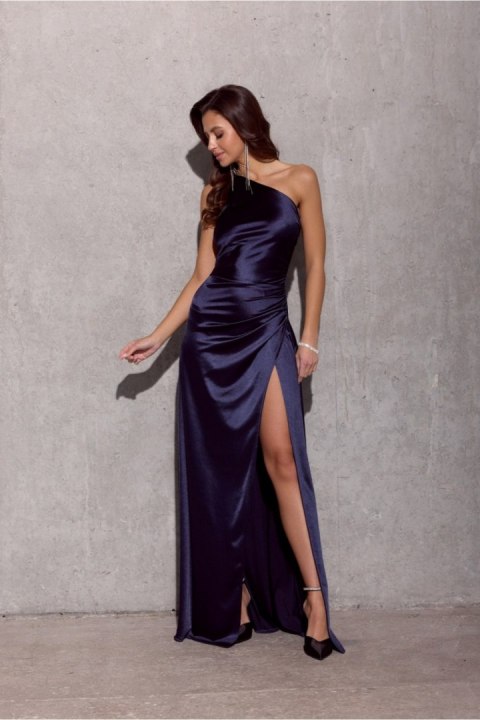 Sukienka Model Inez GRA SUK0461 Navy - Roco Fashion Roco Fashion Sukienka Model Inez GRA SUK0461 Navy - Roco Fashion Roco Fashion