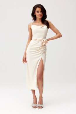 Sukienka Model Maribel BEJ SUK0480 Light Beige - Roco Fashion Roco Fashion