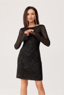 Sukienka Model Twinkle CZA SUK0504 Black - Roco Fashion Roco Fashion Sukienka Model Twinkle CZA SUK0504 Black - Roco Fashion Roco Fashion