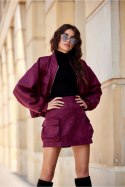 Spódnica Model Taormina BOR SPO0049 Bordo - Roco Fashion Roco Fashion Spódnica Model Taormina BOR SPO0049 Bordo - Roco Fashion Roco Fashion