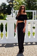 Spodnie Damskie Model Tarifa CZA SPD0035 Black - Roco Fashion Roco Fashion