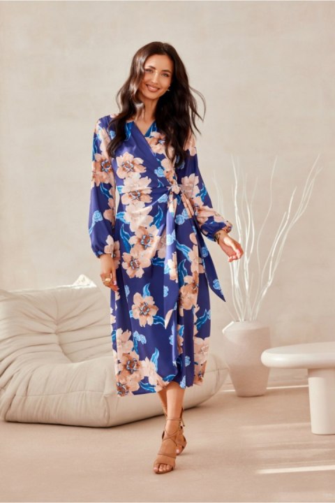 Sukienka Model Camellia SUK0514-08F Multicolor - Roco Fashion Roco Fashion Sukienka Model Camellia SUK0514-08F Multicolor - Roco Fashion Roco Fashion