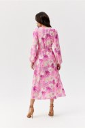Sukienka Model Camellia SUK0514-12F Multicolor - Roco Fashion Roco Fashion Sukienka Model Camellia SUK0514-12F Multicolor - Roco Fashion Roco Fashion