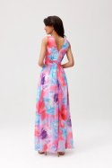 Sukienka Model Charlotte SUK0477 53D Multicolor - Roco Fashion Roco Fashion Sukienka Model Charlotte SUK0477 53D Multicolor - Roco Fashion Roco Fashion
