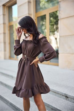 Sukienka Model Chiara BRA SUK0499 Brown - Roco Fashion Roco Fashion