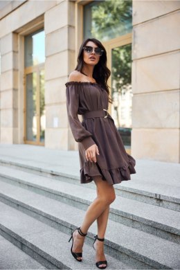Sukienka Model Chiara BRA SUK0499 Brown - Roco Fashion Roco Fashion