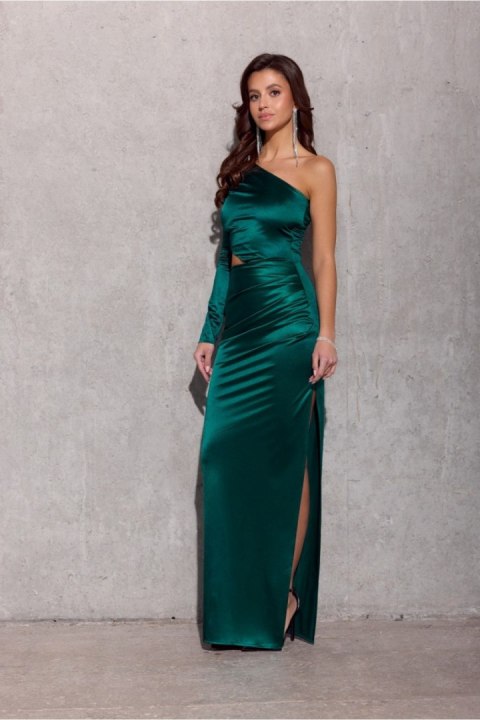 Sukienka Model Edith BUT SUK0463 Bottle Green - Roco Fashion Roco Fashion Sukienka Model Edith BUT SUK0463 Bottle Green - Roco Fashion Roco Fashion