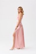 Sukienka Model Inez ROZ SUK0461 Pink - Roco Fashion Roco Fashion