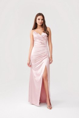 Sukienka Model Lamelia ROZ SUK0445 Pink - Roco Fashion Roco Fashion