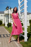 Sukienka Model Lily AMA SUK0399 Amarant - Roco Fashion Roco Fashion Sukienka Model Lily AMA SUK0399 Amarant - Roco Fashion Roco Fashion