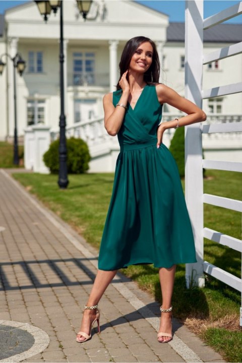 Sukienka Model Lily ZIE SUK0399 Green - Roco Fashion Roco Fashion Sukienka Model Lily ZIE SUK0399 Green - Roco Fashion Roco Fashion