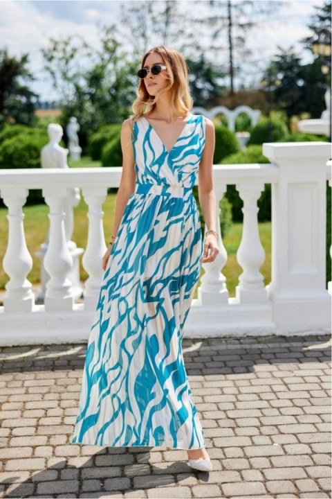Sukienka Model Lorena SUK0479 63D Multicolor - Roco Fashion Roco Fashion Sukienka Model Lorena SUK0479 63D Multicolor - Roco Fashion Roco Fashion