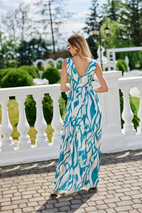 Sukienka Model Lorena SUK0479 63D Multicolor - Roco Fashion Roco Fashion Sukienka Model Lorena SUK0479 63D Multicolor - Roco Fashion Roco Fashion