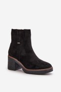 Botki Model Arkesia KE219 Black - Step in style Step in style Botki Model Arkesia KE219 Black - Step in style Step in style