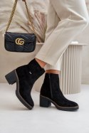 Botki Model Arkesia KE219 Black - Step in style Step in style Botki Model Arkesia KE219 Black - Step in style Step in style