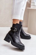 Botki Model Inabelle M767 Black - Step in style Step in style Botki Model Inabelle M767 Black - Step in style Step in style