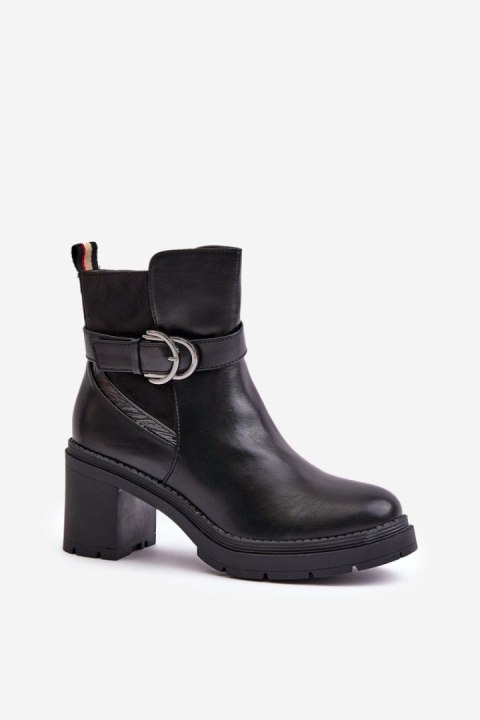 Botki Model Inabelle M767 Black - Step in style Step in style Botki Model Inabelle M767 Black - Step in style Step in style