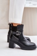Botki Model Inabelle M767 Black - Step in style Step in style Botki Model Inabelle M767 Black - Step in style Step in style