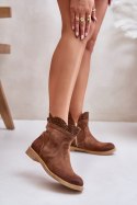 Botki Model Lewski 3624 Brown - Step in style Step in style Botki Model Lewski 3624 Brown - Step in style Step in style