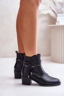 Botki Model Lobina ASA128-37 Black - Step in style Step in style Botki Model Lobina ASA128-37 Black - Step in style Step in style