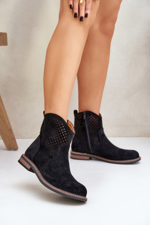 Botki Model Zinollia A2906 Black - Step in style Step in style Botki Model Zinollia A2906 Black - Step in style Step in style