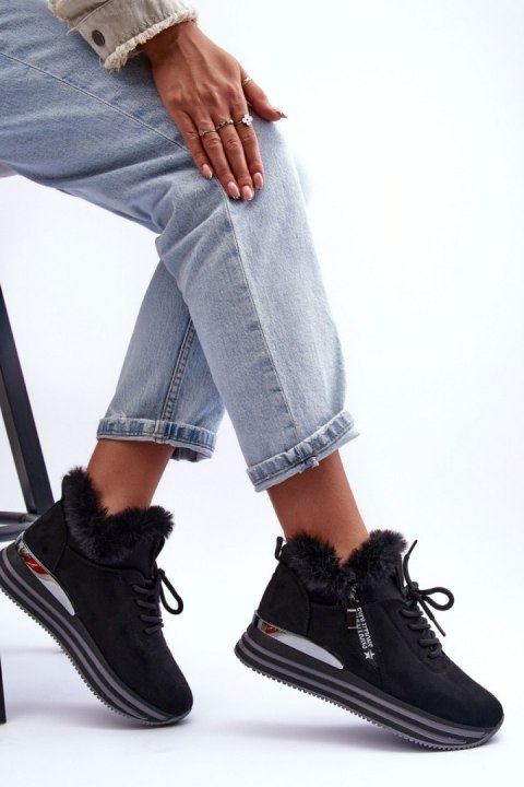 Buty Sportowe Model Jamarie 21-Q99 Black - Step in style Step in style Buty Sportowe Model Jamarie 21-Q99 Black - Step in style Step in style