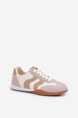 Buty Sportowe Model Maretina BL582P Beige - Step in style Step in style