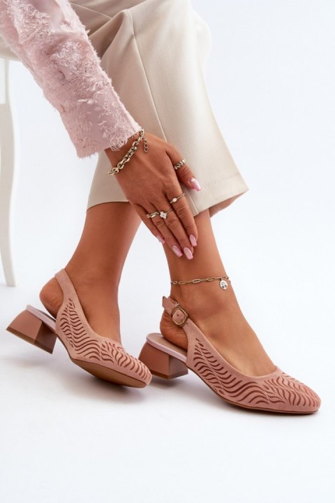 Czółenka Model Gemifa RMR2263-4 pink - Step in style Step in style