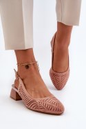 Czółenka Model Gemifa RMR2263-4 pink - Step in style Step in style