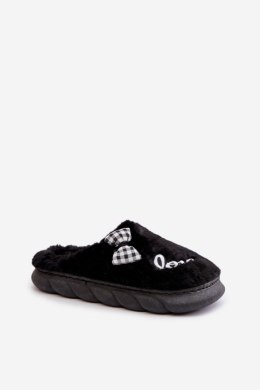 Kapcie Model Linnorelia FA-193 Black - Step in style Step in style