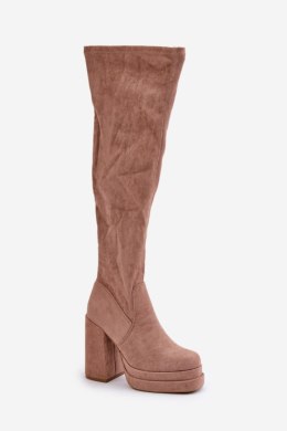 Kozaki Model Nadelian 8669 Beige - Step in style Step in style