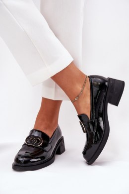 Mokasyny Model Vinceza 18102 Black - Step in style Step in style
