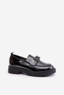Mokasyny Model Vinceza 62187 Black Lakier - Step in style Step in style Mokasyny Model Vinceza 62187 Black Lakier - Step in style Step in style