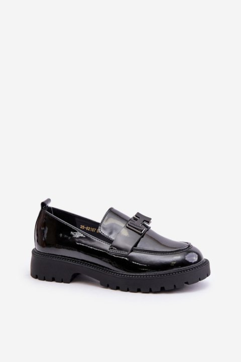 Mokasyny Model Vinceza 62187 Black Lakier - Step in style Step in style Mokasyny Model Vinceza 62187 Black Lakier - Step in style Step in style