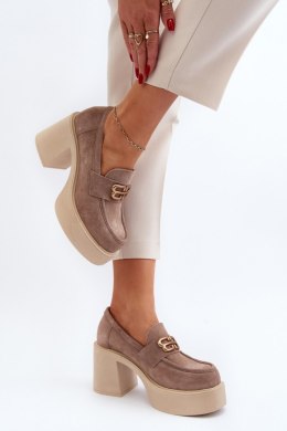 Półbuty Model Zazoo 20170 Beige - Step in style Step in style