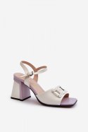Sandały Model DA MR38-156 White - Step in style Step in style Sandały Model DA MR38-156 White - Step in style Step in style