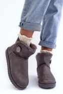 Śniegowce Model Siriol VL200P Grey - Step in style Step in style