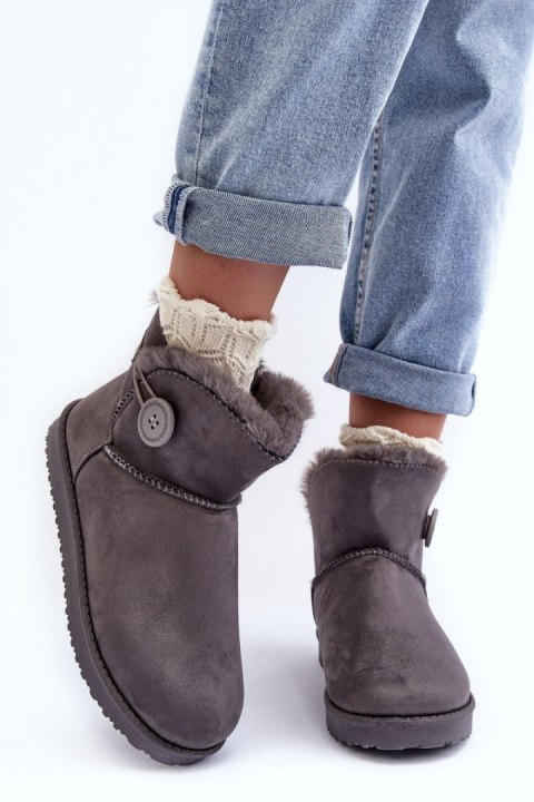 Śniegowce Model Siriol VL200P Grey - Step in style Step in style