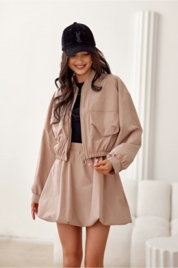 Spódnica Model Noel BEZ SPO0054 Beige - Roco Fashion Roco Fashion