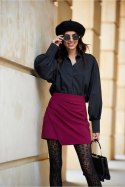 Spodnie Spódnicospodnie Model Selene BOR SPN0006 Bordo - Roco Fashion Roco Fashion