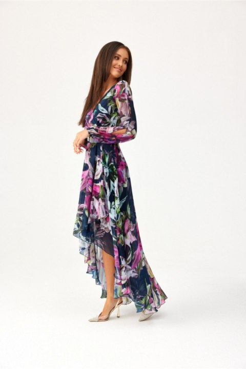 Sukienka Model Carlotta SUK0412-39D Multicolor - Roco Fashion Roco Fashion Sukienka Model Carlotta SUK0412-39D Multicolor - Roco Fashion Roco Fashion